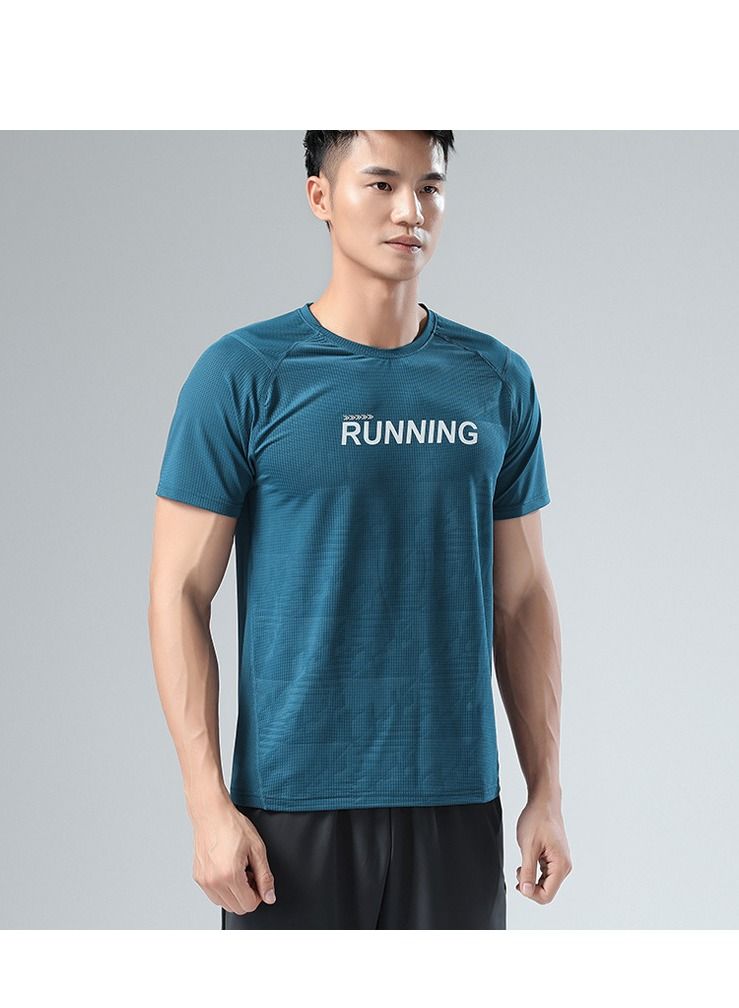 UTDOORWEAR تي شيرت رجالي صيفي جديد رياضي سريع الجفاف بأكمام قصيرة - Image 2