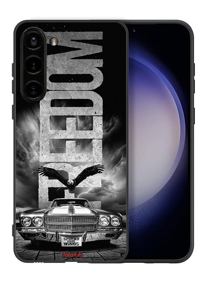 Tolwak Samsung Galaxy S23 Plus 5G Protective Case Cover Freedom Art - Image 2