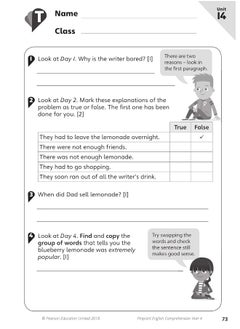 Pinpoint English Comprehension Year 4: Photocopiable Targeted Practice