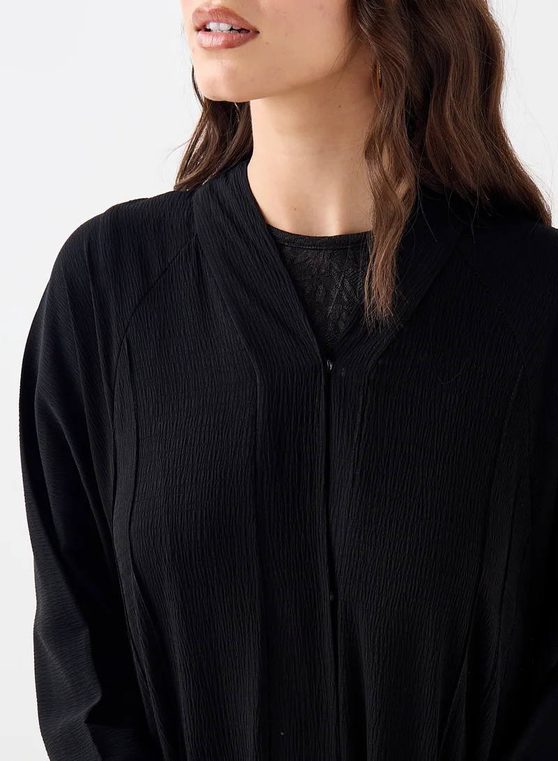 Hadiyath Al Madinah Classic Flowy Style Abaya - HM