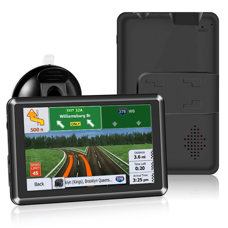 5Inch Portable Car Gps Navigator 8G High-Definition Car Card Truck Universal Map Fm - Image 3