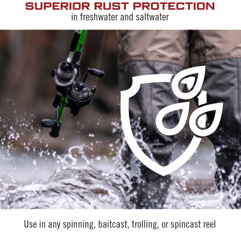 Quantum Hot Sauce Fishing Reel Grease, Smooth and Long-Lasting Full Synthetic Lubrication, Prevents Corrosion and Breakdown, Made with Low-Friction Polymers to Enhance Performance (.4 oz), Red - Image 5