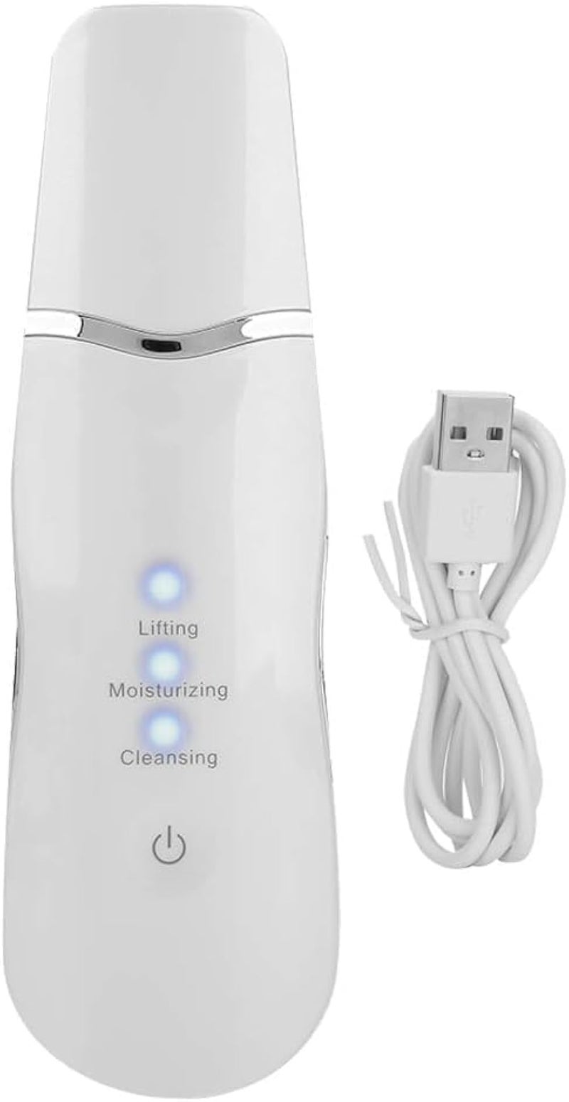 Ultrasonic Facial Cleansing Device, Blackhead Remover, Pore Cleaner, Lifting and Moisturizing, Safe for Sensitive Skin - Image 1