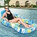 Sunikko X Pool Floats Adult with Backrest and 2 Cup Holder Luxury Inflatable Chair Lounger Backrest Cool Fun Pool Chair Floats for Summer Swimming Pool Beach Enjoy Vacation - Image 3