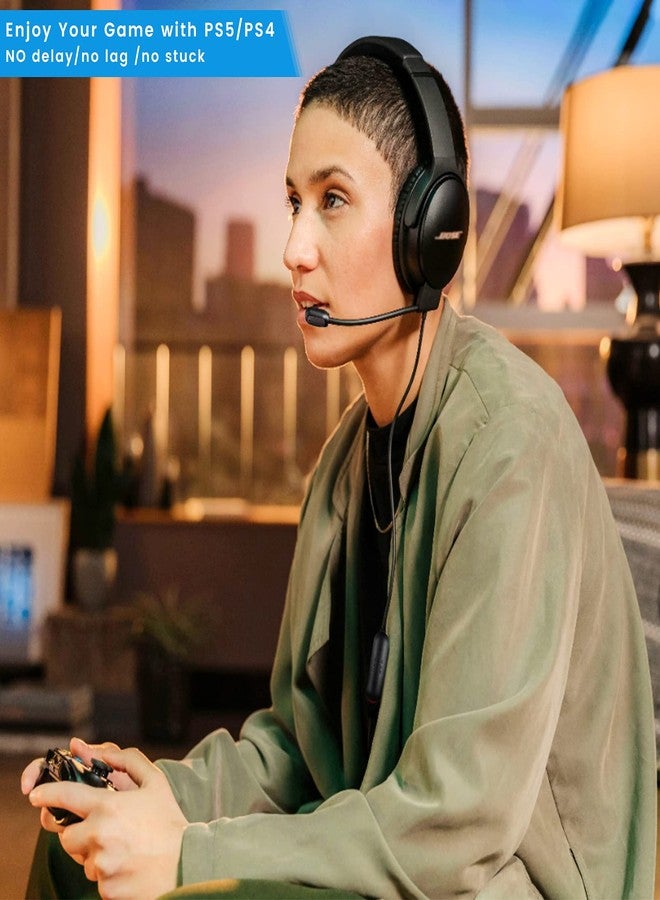 weishan Detachable Mic Replacement for Bose QuietComfort 35 II(QC35 II) & Quiet Comfort 35(QC35) Headphones, Boom Gaming Microphone with Mute Switch for Xbox One, PS4, PS5, PC - Image 5