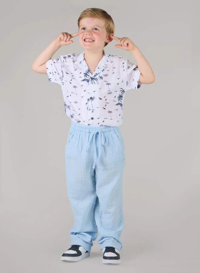 Just Nature Wide Leg Trousers