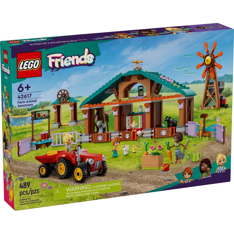 LEGO - Friends Farm Animal Sanctuary 489 Pieces - 42617 - Image 1