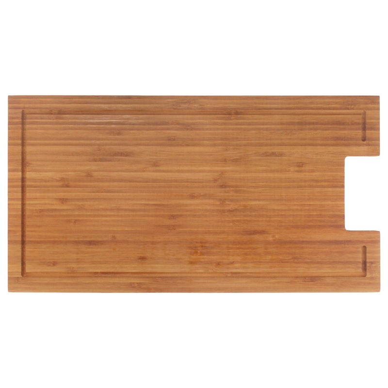 BambooMN BambooMN Bamboo Griddle CoverCutting Board for Viking Cooktops New Vertical Cut Small 1025x198x075 