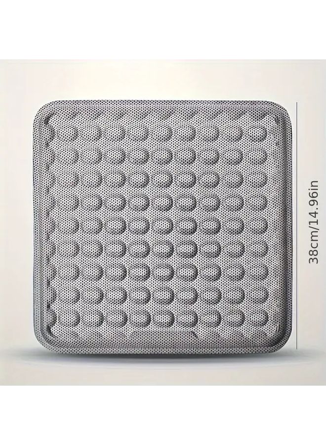 Universal Car Seat Cooling Pad Ice Mat For Office Chair In Grey - Image 2