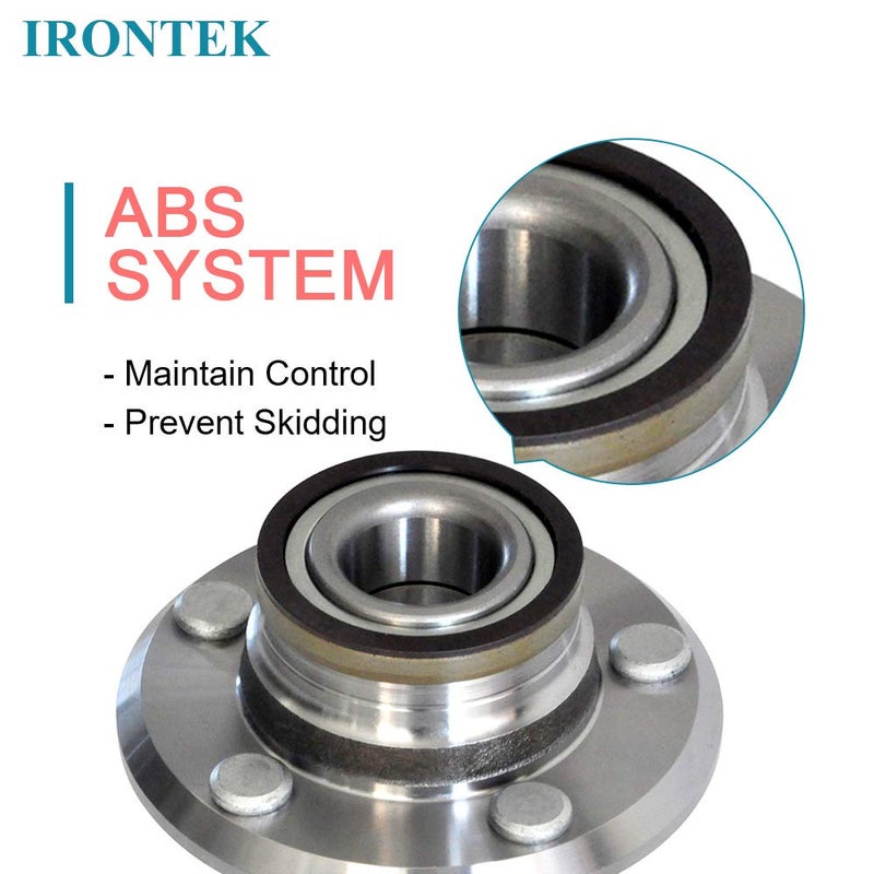 IRONTEK محور العجلة الأمامية ومحمل IRONTEK 513224x2 للدفع الخلفي لمركبات دودج وكرايسلر - Image 4