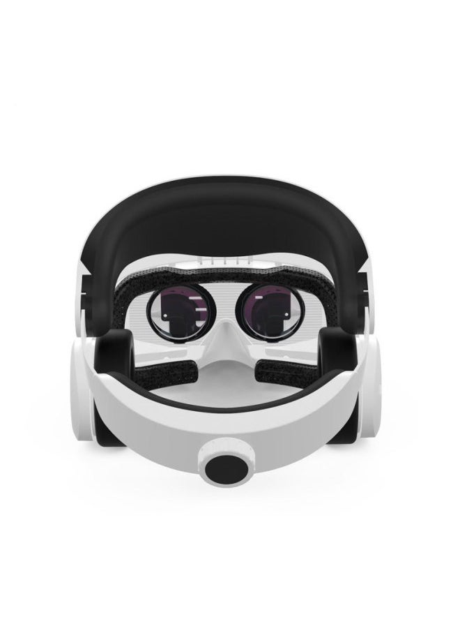 نظارات الواقع الافتراضي G02EF HD VR مرآة سحرية بالجملة عبر الحدود للهواتف المحمولة ثلاثية الأبعاد نظارات الواقع الافتراضي الذكية - اللون: إصدار Deluxe من الجيل الرابع + مقبض قوس 050