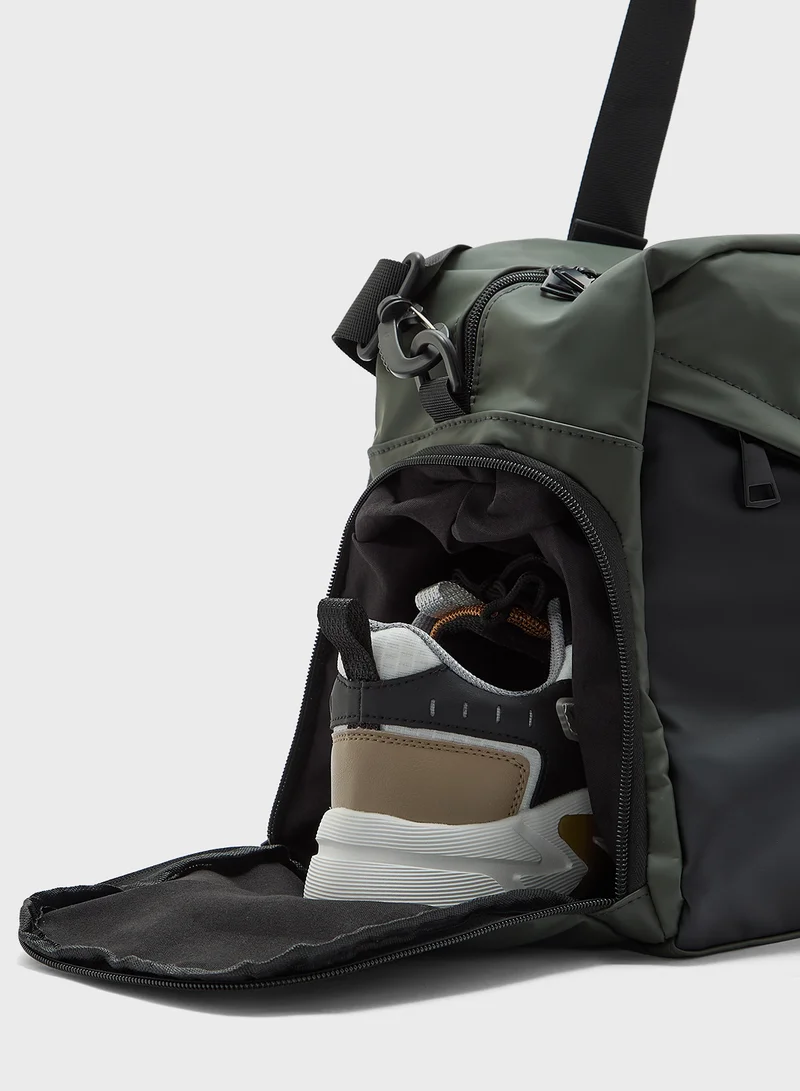 سفنتي فايف Casual Duffle Bag 45 Cm With Shoes Compartment