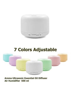 Cool Baby Ultrasonic air humidifier 7-color LED light 12.5x16.5 cm white  - Image 4