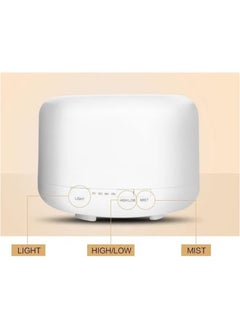 Cool Baby Ultrasonic air humidifier 7-color LED light 12.5x16.5 cm white  - Image 3