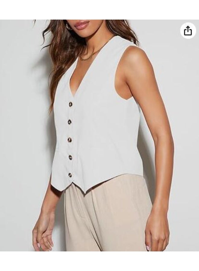 Shougu New Fashionable Casual Women's Suit Vest  - Image 1