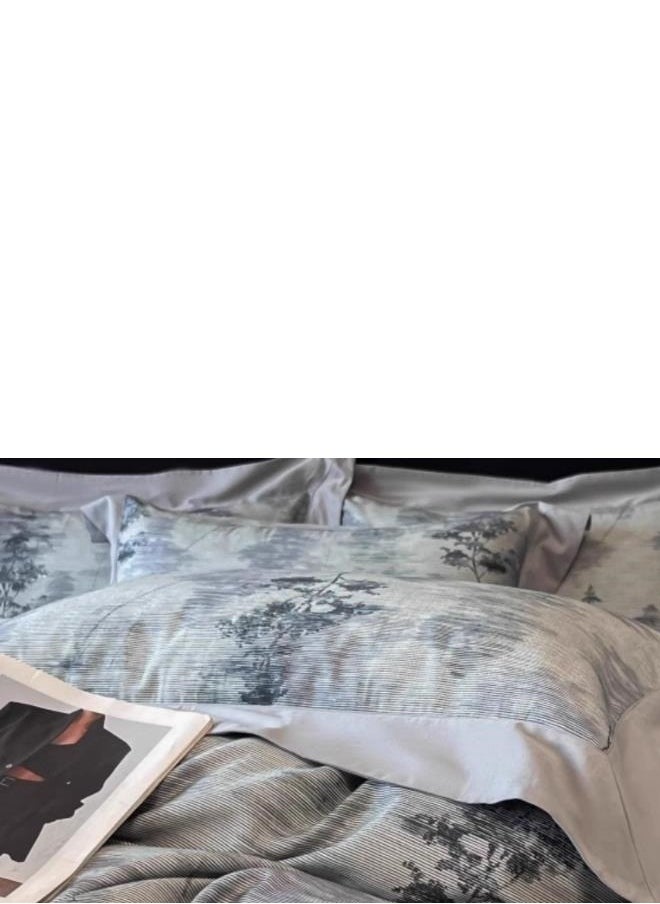 Generic Fitted Sheet Style — ﻿ High End Pure Cotton Thick Printed Bedding Four Piece Set  - Image 5