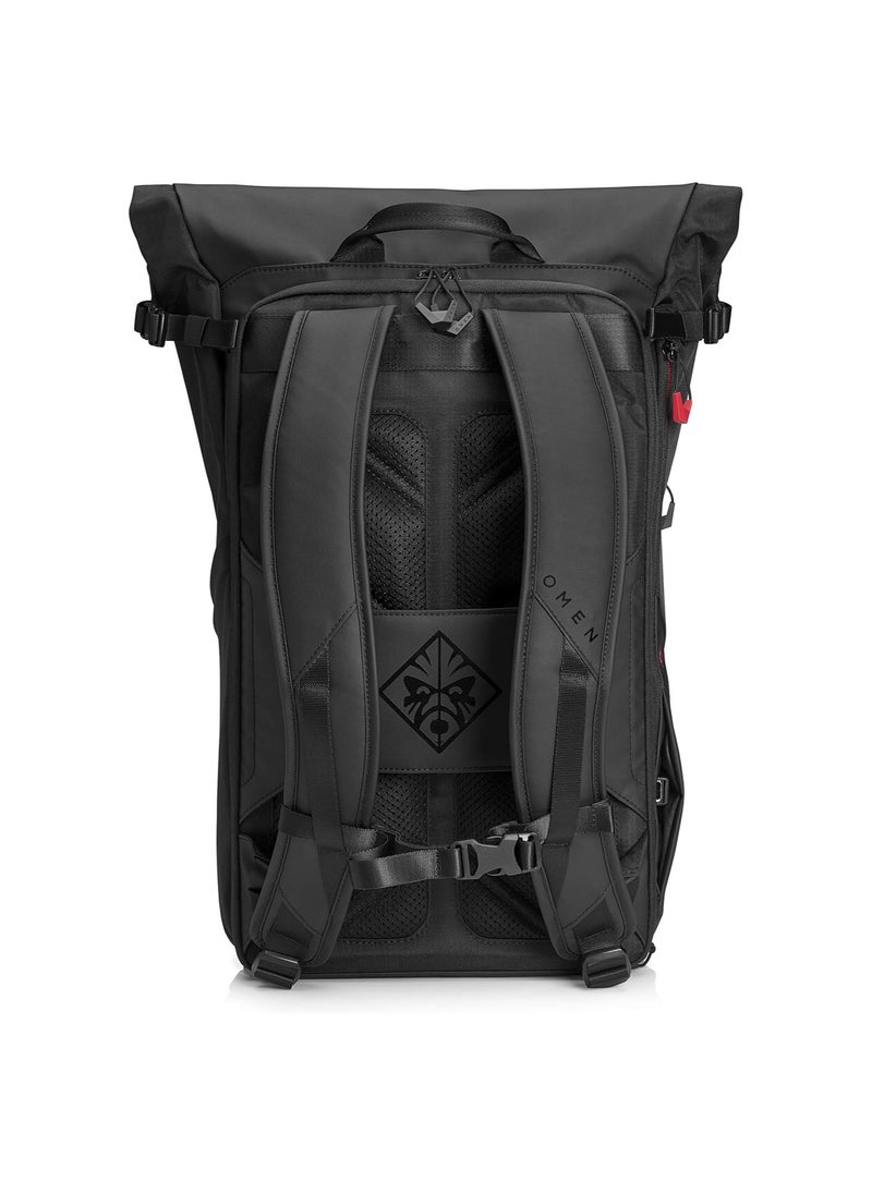 OMEN by HP Transceptor 15.6-inch Rolltop Backpack