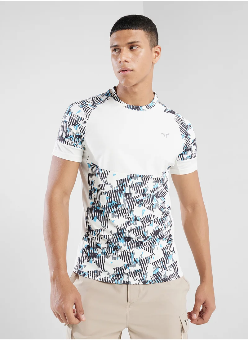 سكوات وولف Lab360° Impact T-Shirt Future Glitch