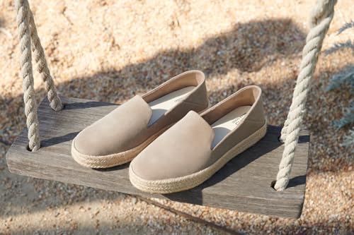 TOMS Womens Carolina Slip On Casual Espadrille Flats - Dune Suede, 7 - Image 2