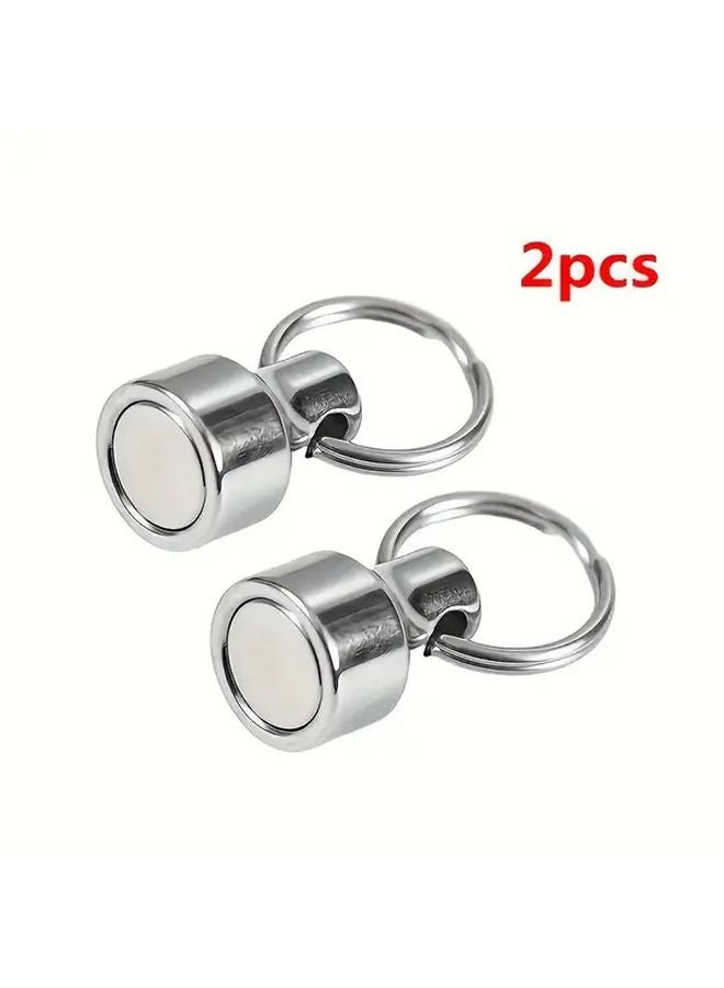 2pcs Heavy Duty Magnetic Hooks Durable Locking Metal Clamps for Outdoor Gear - Image 5