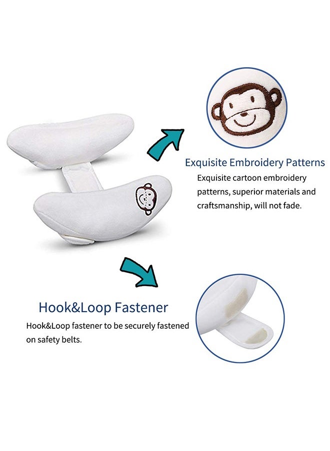 Adjustable Infants and Baby Neck Head Support, U-Shape Children Travel Pillow Cushion for Car Seat, Offers Protection Safety for Kids - Image 5