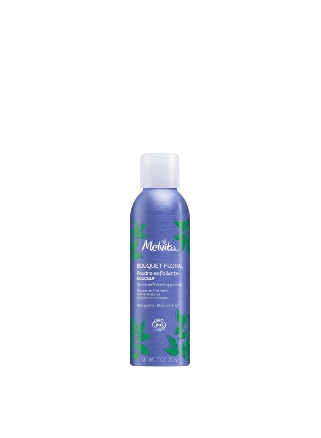 Melvita Floral Bouquet Exfoliating Gentle Powder Organic 30g - Image 1
