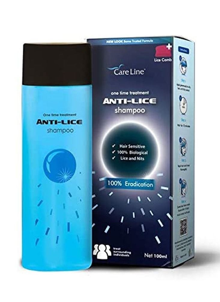 Careline - Anti-Lice Shampoo is a One-Time Treatment That Gets Rid of Lice 100% - Image 1