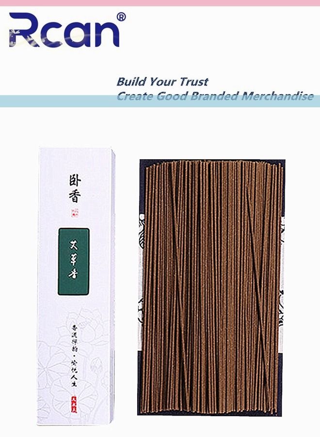 Rcan Premium Incense Sticks Synthesized From Natural Agarwood Sandalwood and Plant Powder Used for Yoga Meditation Healing Soothing Prayer and Romance 450 Sticks - Image 1