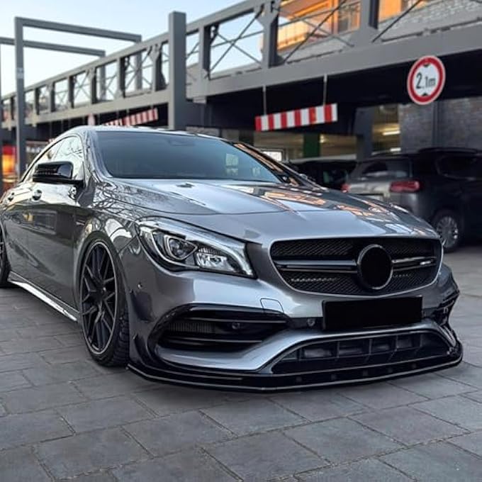 AUSMILA طقم شفة موزع الصدام الأمامي لمرسيدس بنز CLA Class C117 CLA200 260 CLA45 AMG 2016-2019 - Image 4