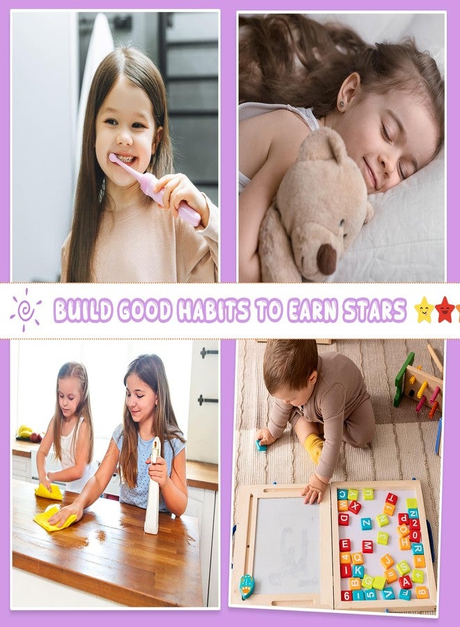 Fyguard 45Pcs Magnetic Reward Jar for Kids, Large 9.8" Star Jars Reward System, Magnetic Rewards for Kids Home Personal Behavior School Classroom Incentives Potty Training with Colorful DIY Name Stickers - Image 5