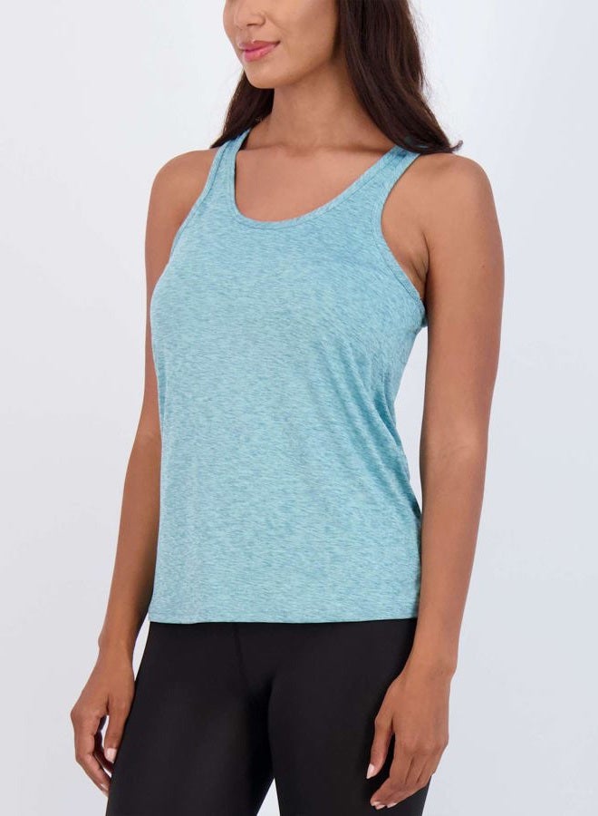 REALESSENTIALS 5-Pack Women's Racerback Tank Top Dry-Fit Athletic Performance Yoga Activewear (Available in Plus Size), Set 1, XL - Image 5