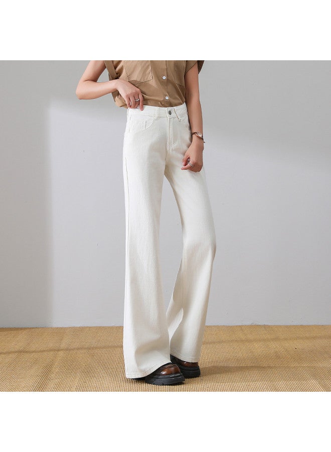 Fapai Flared Pants Women Autumn Casual High-waist Slimming Advanced Drape Slimming Simple Fashion Versatile Women's Pants - Image 3