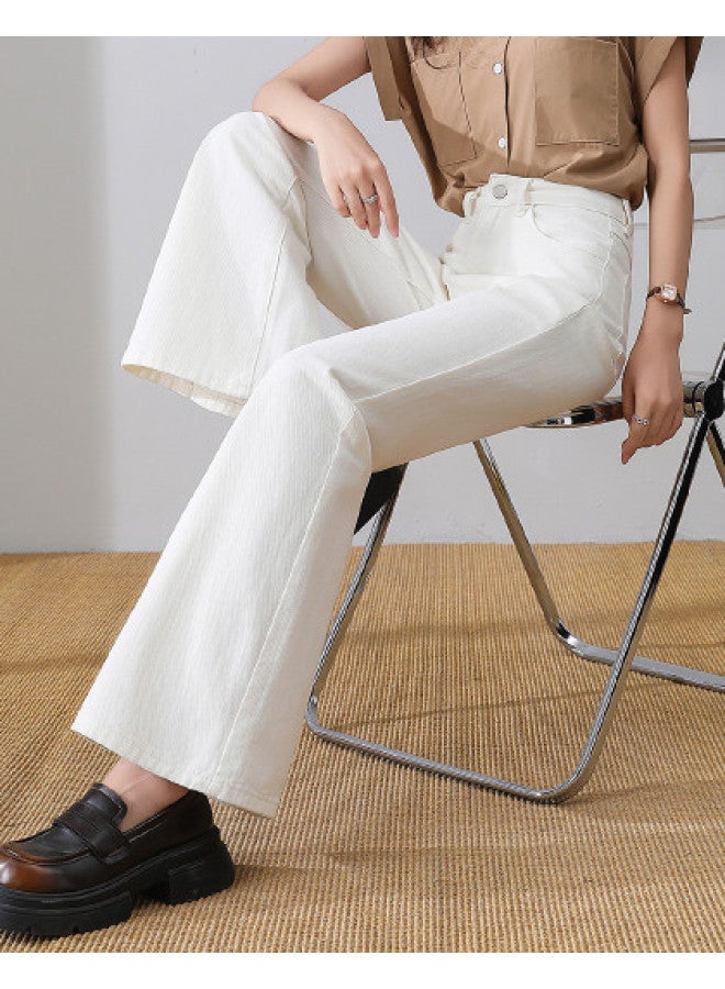 Fapai Flared Pants Women Autumn Casual High-waist Slimming Advanced Drape Slimming Simple Fashion Versatile Women's Pants - Image 1