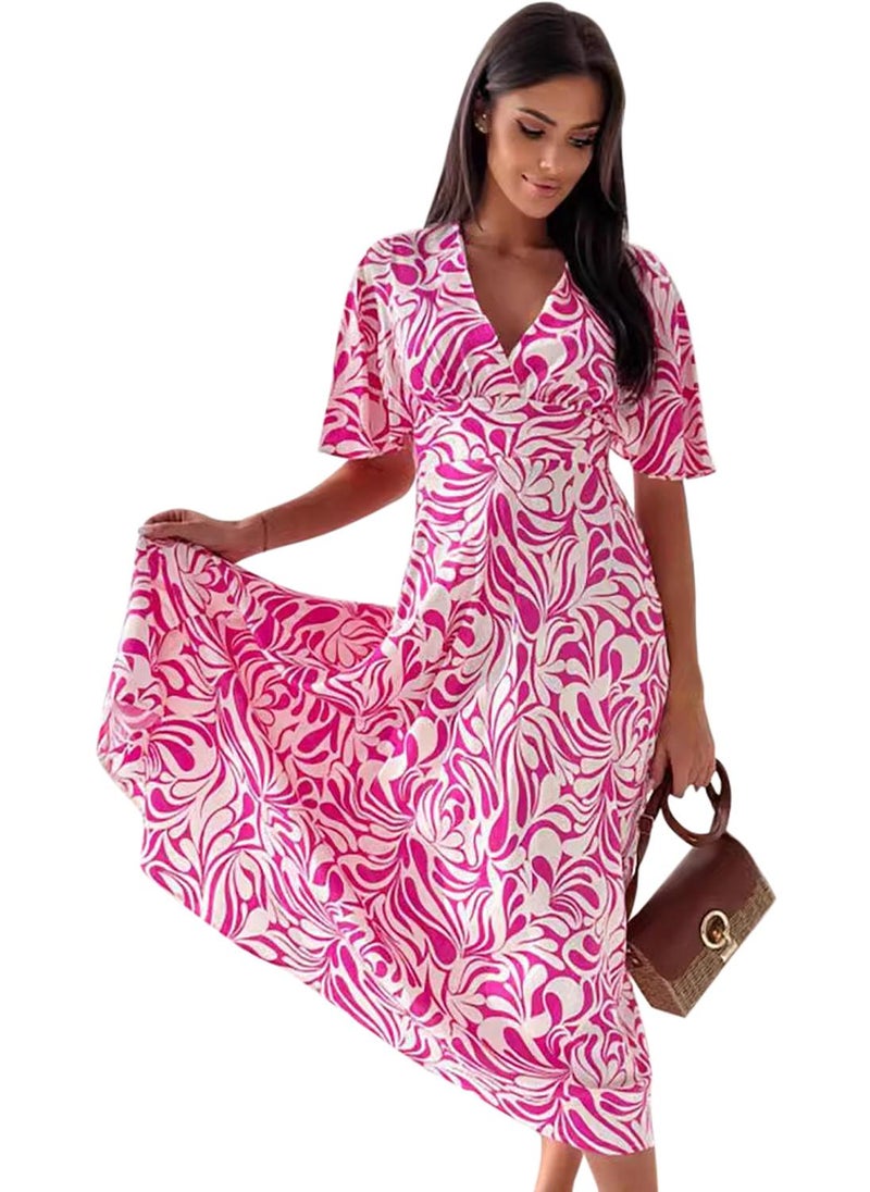 يونيكي فستان بطبعة زهور - Image 3