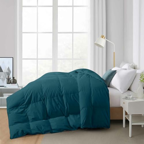 Razzai All-Season Comforter 220 GSM | Super Soft Fluffy & Lightweight Comforter Single Bed Comforter (60" X 90" Inches/152Cm X 228Cm) - Single Bed Comforter - Teal - Image 3