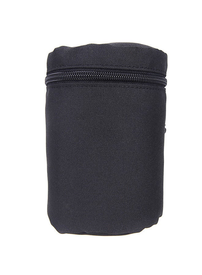 NIBEMINENT DSLR Lens Case Pouch Bag Black 