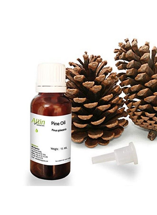 Allin Exporters Pine Oil Pure Natural & Undiluted Therapeutic Grade For Diffuser Skin Care & Aromatherapy (15 Ml)  - Image 1