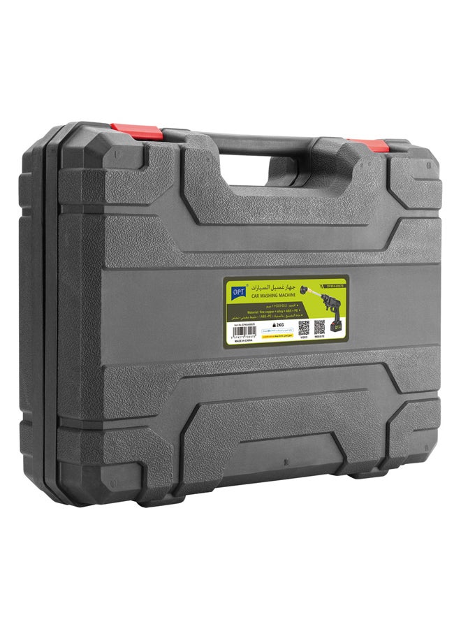 دي بي تي مجموعة غسيل السيارة المحمولة ذات الضغط العالي مجموعة غسيل تعمل بالضغط العالي مع خرطوم اسود حمولة 25 بار - Image 4