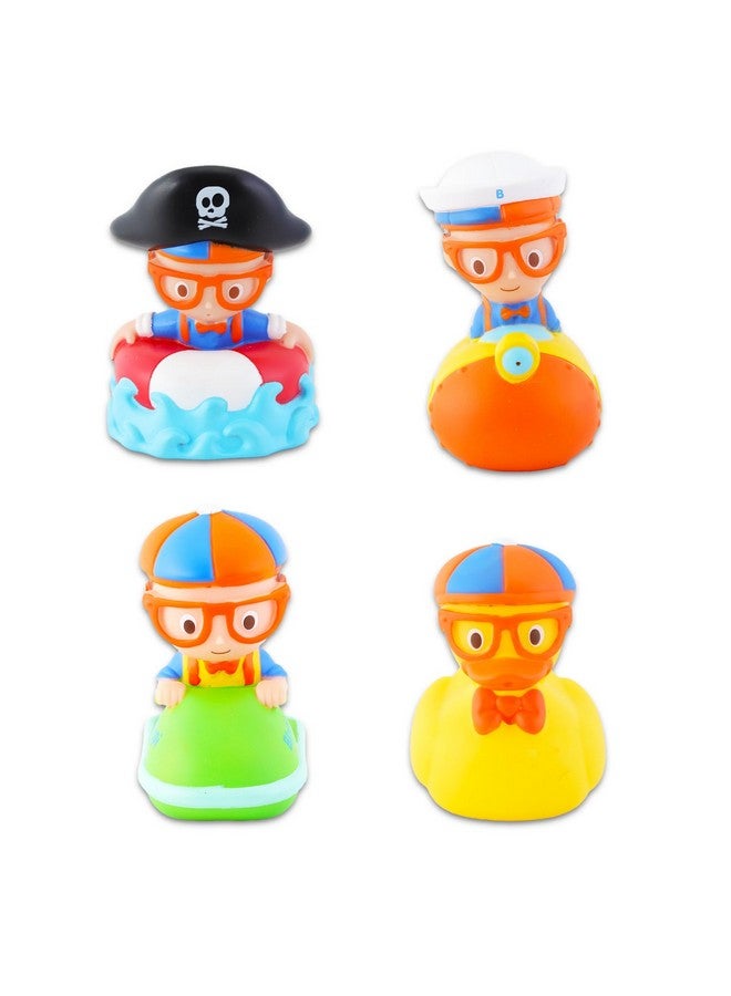 Blippi Blippi Bath Toys Blind Bag Figures Set -- 6 Pack Bundle With Bath Squirter Figures Plus Stickers | Mystery Toy Party Favors for Kids  - Image 3
