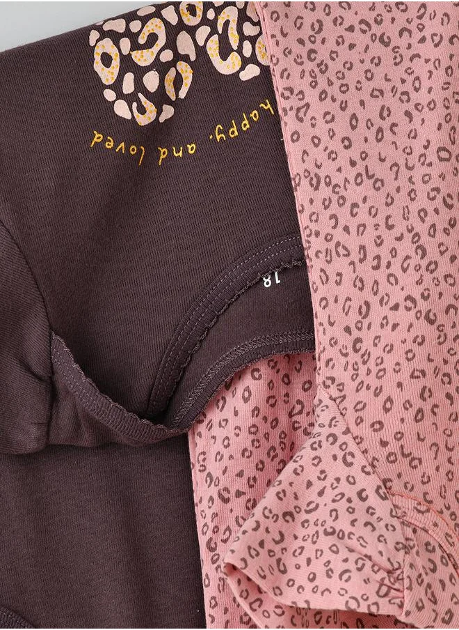 بيبي كلو Happy Kitty 3-Piece Baby bodysuit Set