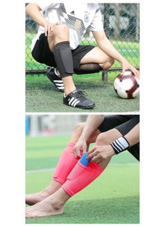 Soofam 2-Piece Football Leg Guard Protective Football Shin Guard for Children and Adults S M L  - Image 5