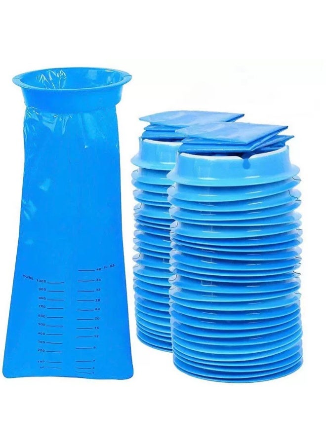 20PCS-Sick Bags Vomit Bags Barf Bags, Disposable Emesis Bag, Aircraft & Car Sickness Bag, Nausea Bags for Travel Motion Sickness, Portable, Leakproof and Puncture-Proof 1000 ml - Image 1