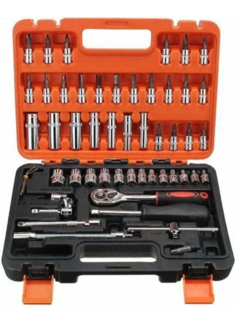 NEWSTAR Socket Set 1/4 53 Pieces Quality Product Socket Set  - Image 1