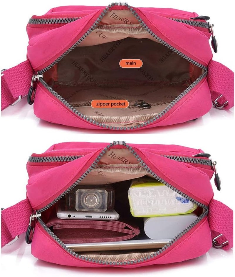 KARRESLY Casual Nylon Purse Handbag Crossbody Bag Waterproof Shoulder Bag for Women - Image 4