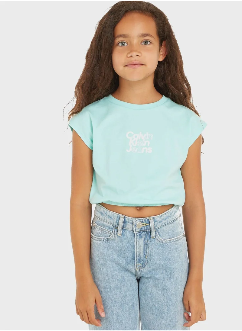 Calvin Klein Jeans Kids Gradient Flock T-Shirt