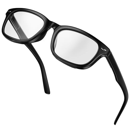 grinderPUNCH High Magnification Power Readers Slim Reading Glasses 4.00-6.00 Black/4.00 - Image 1