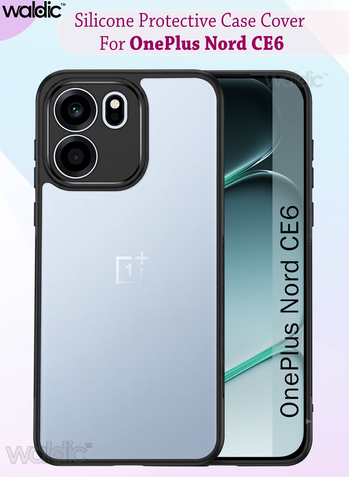 waldic Waldic OnePlus Nord CE6 Case silicone Z4B607EADB8AC805C6EBAZ