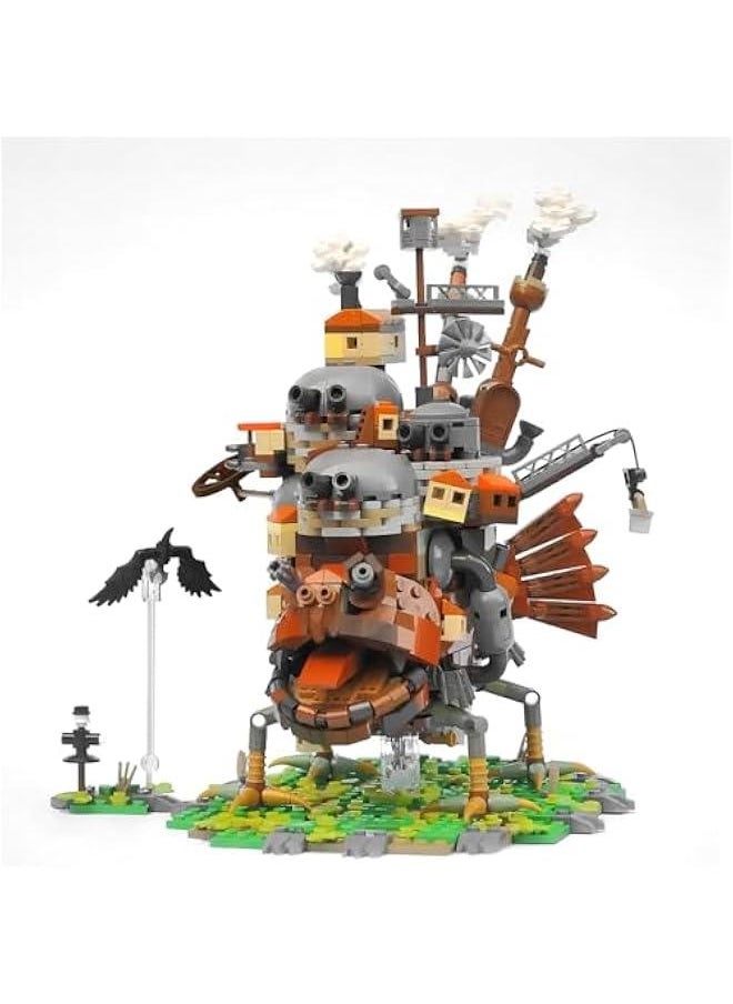 Moving Castle Building Block Toys,Fantasy Adventure Movie Nano Micro Puzzle Creative DIY Model for Display and Collection,Suitable for Adults Boy Girl Fans Kids Aged 6+ (1249 PCS)  - Image 1