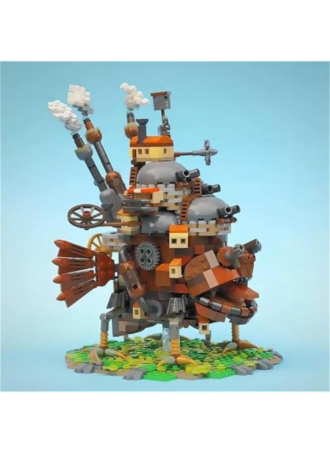 Moving Castle Building Block Toys,Fantasy Adventure Movie Nano Micro Puzzle Creative DIY Model for Display and Collection,Suitable for Adults Boy Girl Fans Kids Aged 6+ (1249 PCS)  - Image 3