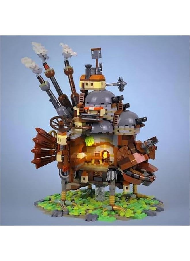 Moving Castle Building Block Toys,Fantasy Adventure Movie Nano Micro Puzzle Creative DIY Model for Display and Collection,Suitable for Adults Boy Girl Fans Kids Aged 6+ (1249 PCS)  - Image 4